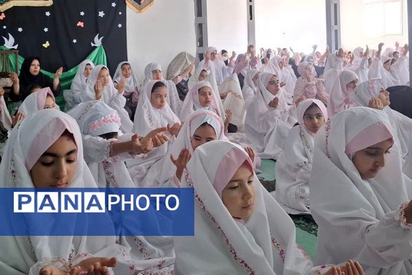 نوگلان فاطمی دبستان پروین فیروزکوه در آغوش مهربانی