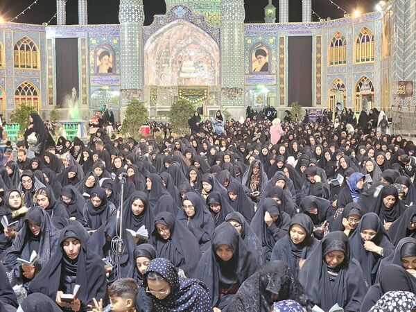مراسم احیاء شب نوزدهم ماه مبارک رمضان(لیالی قدر) در نجف ایران