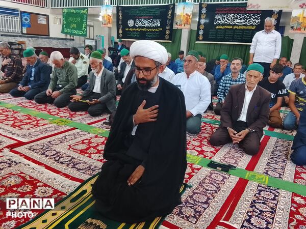 اقامه نماز جمعه عبادی سیاسی  در مسجد جامع شهربار نیشابور