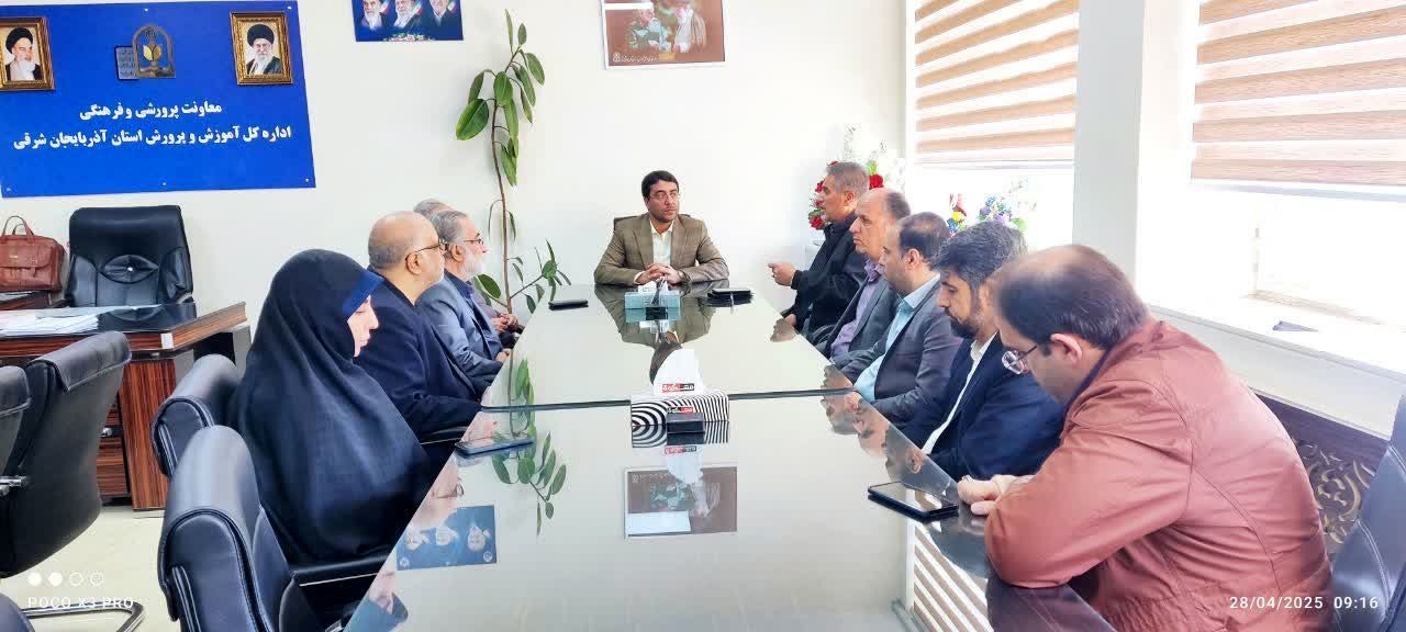 تأکید معاون پرورشی و فرهنگی آذربایجان‌شرقی بر هم‌افزایی در تربیت دانش‌آموزان قرآنی