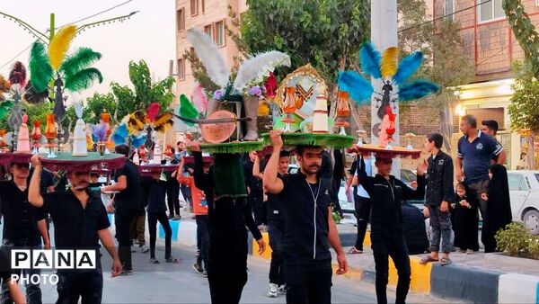  کاروان حجله حضرت قاسم در کهریزسنگ