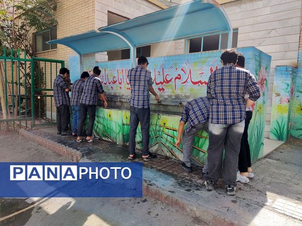 ترویج فرهنگ نماز جماعت در مدارس شهرستان قدس با برنامه "مهر تا مهر "