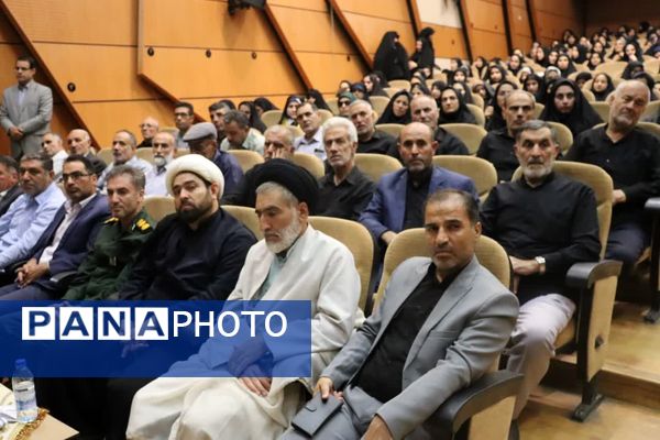 مراسم چهلم شهدای اقتدار در کوهدشت با حضور فرمانده سپاه حضرت ابوالفضل لرستان