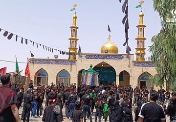 روایت خبرنگار پانا از مراسم عزاداری در روستای مومن آباد قم