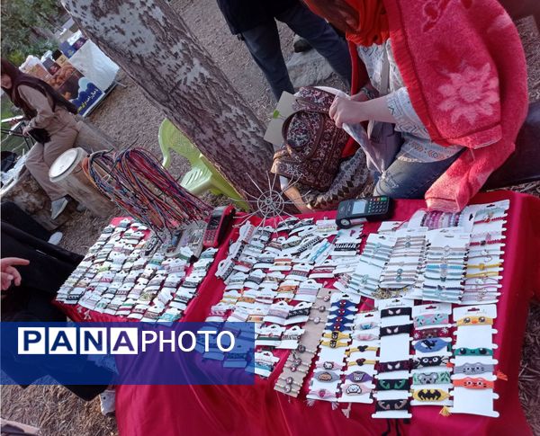 برپایی غرفه‌های صنایع دستی در پارک ایران کوچک 