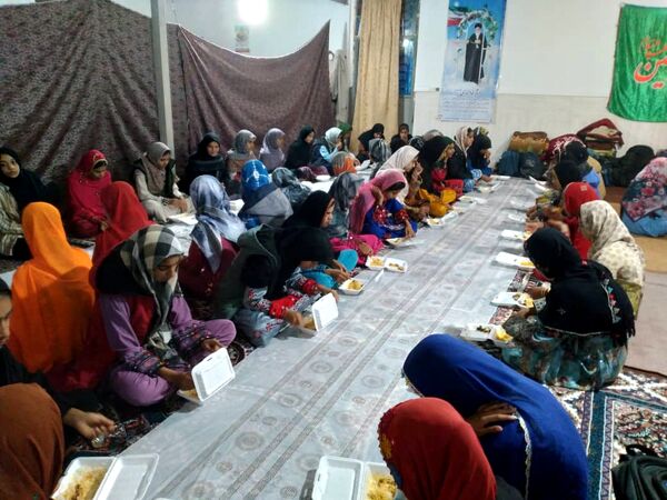 اعتکاف دانش‌آموزی در شهرستان رودبار جنوب