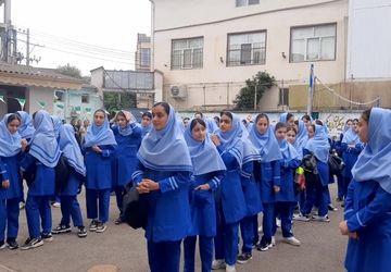 مدارس تالش در اولین روز پاییز