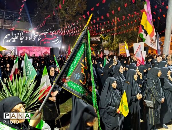 صد و شانزدهمین تجمع اقتدار فردیس در شب عاشورای حسینی
