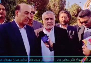 افتتاح پروژه‌های عمرانی در فولادشهر