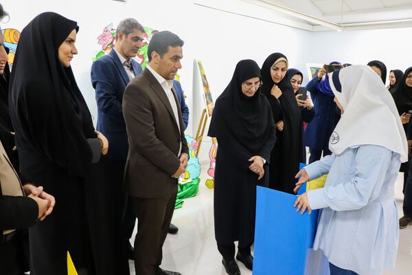 افتتاح نمایشگاه آثار برتر طرح جابربن حیان در استان زنجان