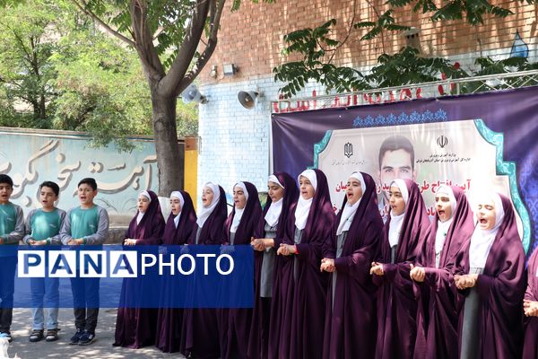 افتتاح طرح شهید عجمیان در تبریز