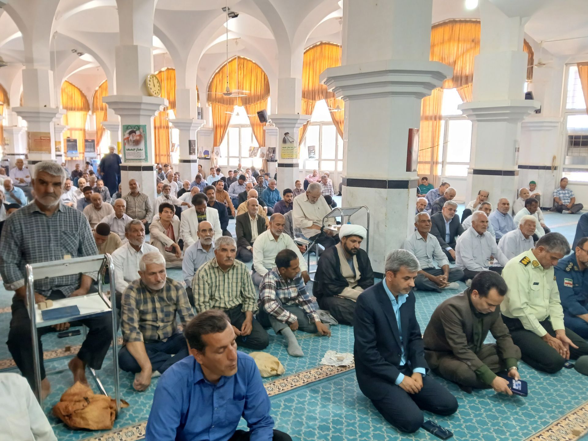 نماز عبادی سیاسی جمعه در شهرستان خلیل‌آباد