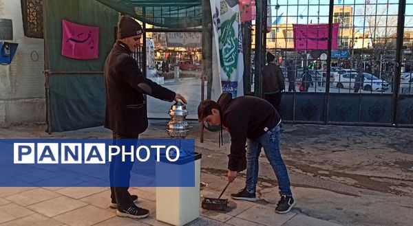 جشن میلاد امیرالمومنین در امامزادگان دوخاتون شهرکرد