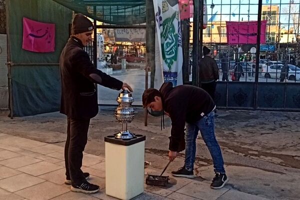 جشن میلاد امیرالمومنین در امامزادگان دوخاتون شهرکرد