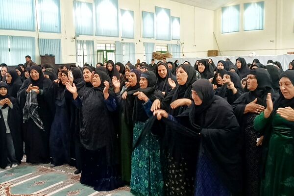 حضور گسترده و پرشور عزاداران مارگونی در شهادت رهبر انقلاب