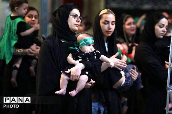 مراسم شیرخوارگان حسینی در صفادشت 