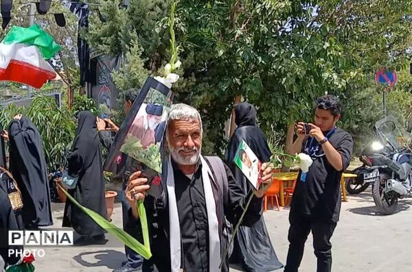روایتی از مهر و ایثار با استقبال از خانواده شهدای میناب