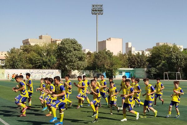 برگزاری مسابقات فوتبال در راستای اجرای «طرح ملی میدان پویا» در ناحیه دو شهرری 
