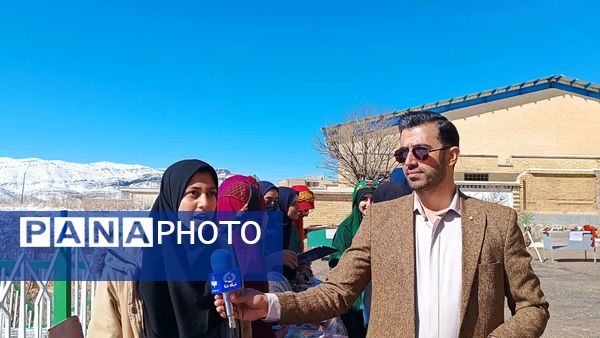 بازارچه کسب و کار دانش‌آموزی مدرسه الزهرا شهرستان مارگون