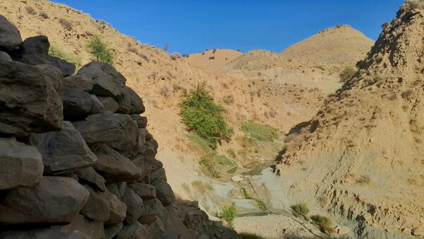روستای برد‌زرد نگینی غریب در شهرستان لنده