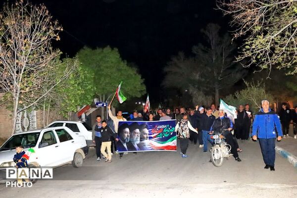 شور انقلابی مردم روستای باقرآباد قم