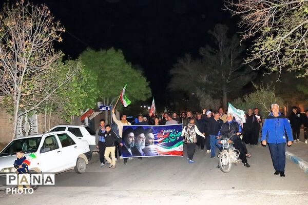 شور انقلابی مردم روستای باقرآباد قم