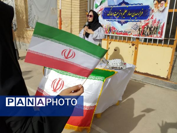  جشن جوانه ها در دبیرستان رفعت کاشمر