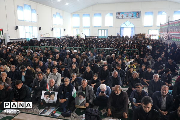 مراسم سوگواری شهادت رهبر معظم انقلاب اسلامی آیت الله امام خامنه ای (ره) در لنده 