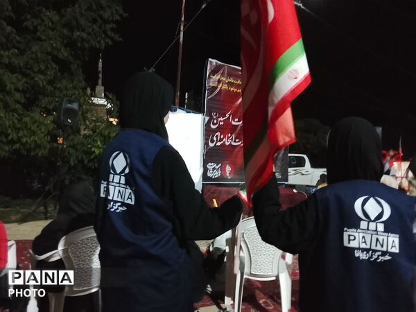 نماز جماعت همراه با اجتماعات شبانه در حسینیه شهدای شهر بار نیشابور 