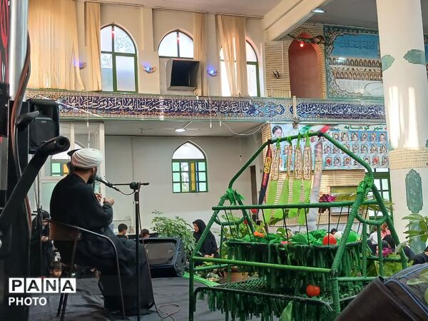 همایش شیرخوارگان حسینی در مسجد شهدا شهرستان کوهپایه