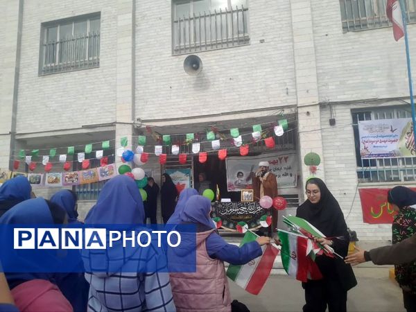 مراسم نیمه شعبان در دبیرستان دخترانه پروین اعتصامی 