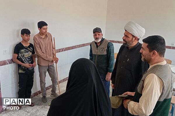 دانش‌آموزان جهادی شهرستان بن به استقبال سال تحصیلی جدید رفتند