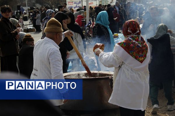 یازدهمین جشنواره سمنو درق در بجنورد 
