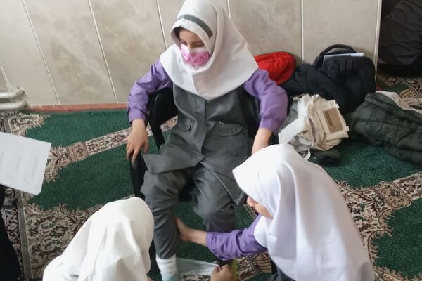 جلسه توانمندسازی و آزمون علمی مهارتی سفیران سلامت در بهارستان‌۲