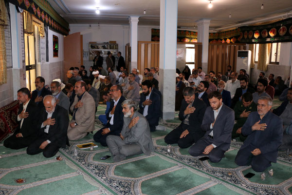 مراسم اربعین شهدای پرواز اردیبهشت در آموزش و پرورش قم