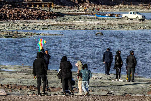 جشنواره بادبادک ها در دریاچه ارومیه