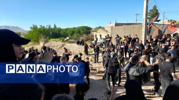 عزاداری عاشورا در روستای برزنون