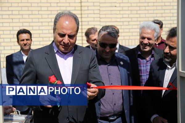 افتتاح آموزشگاه ۱۲ کلاسه شهید آیت الله آل هاشم 