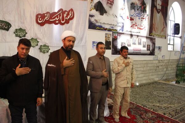 اختتامیه اعتکاف نوجوانانه در شهرستان گرمه 