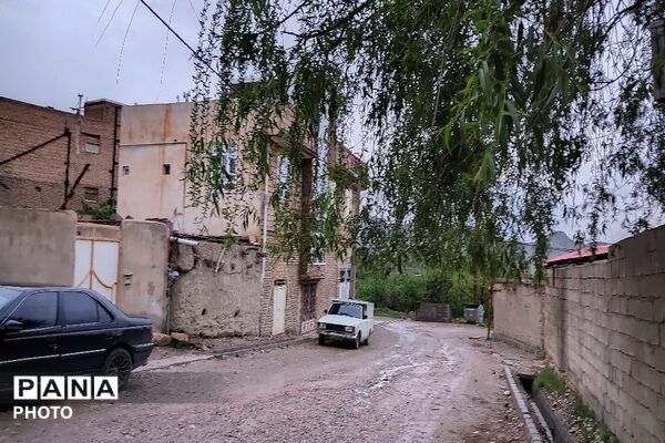 حال و هوای شهر بار بعد از بارش زیبای باران 