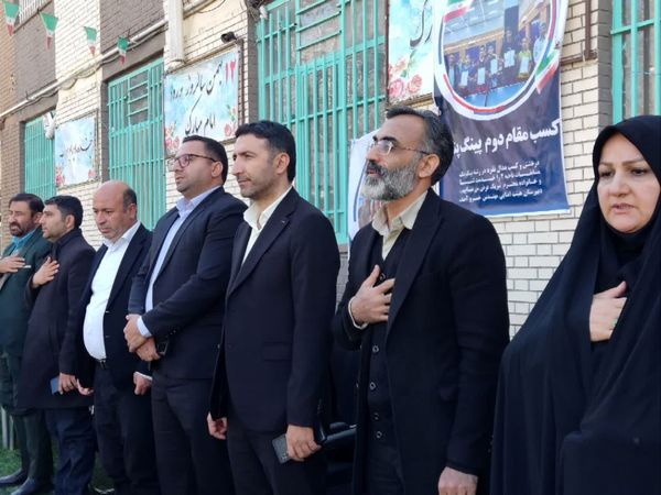 افتتاح مسابقات ورزشی بین مدرسه‌ای «جام اقتدار ایران»