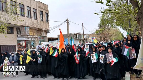 روز جهانی قدس در شهرستان جعفرآباد قم 