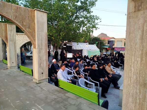 مراسم دعای استغاثه در شهرستان هوراند