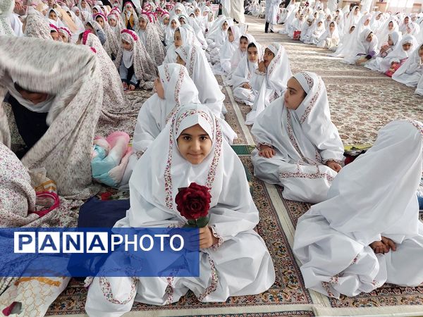 جشن تکلیف دانش‌آموزان دختر پایه سوم شیروان