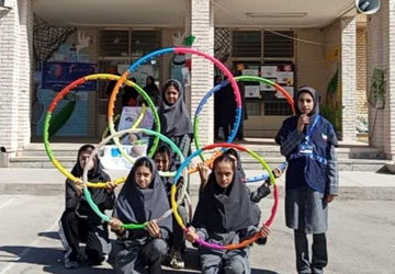 افتتاحیه المپیاد ورزشی درون مدرسه ای در دبیرستان شاهد ام ابیهاآباده