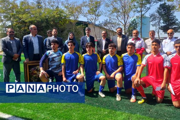 آیین بهره‌برداری از فضاهای ورزشی آموزش و پرورش شهرستان ملارد 