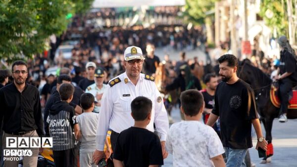 کاروان نمادین اسرای کربلا در خدابنده