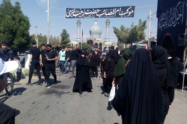پیاده‌روی اربعین حسینی در شهرستان آباده 