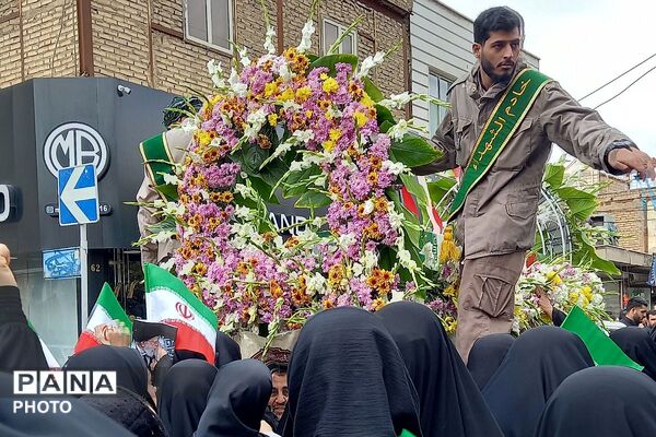 قرچک میزبانِ پیکر خادمِ شهید 