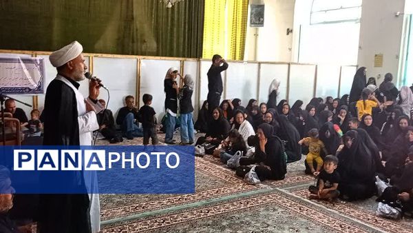 مراسم تشییع نمادین پیکر امام رضا (ع) در کاشمر